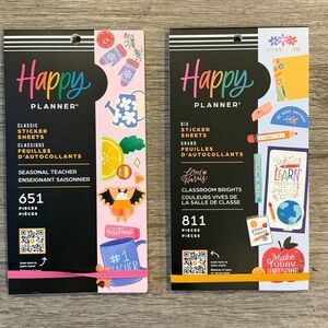 Happy Planner Seasonal Teacher Sticker Pack